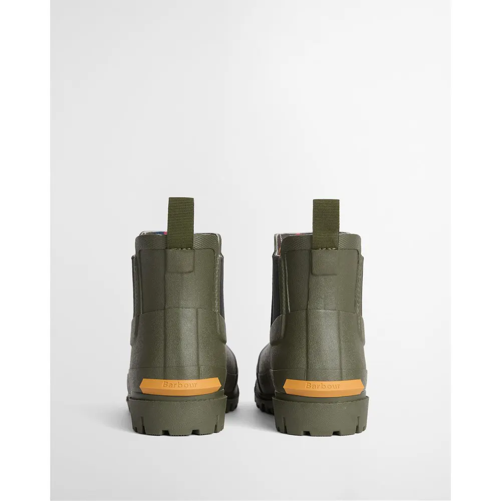 Barbour Men's Andale Chelsea Waterproof Ankle Wellingtons detail 2