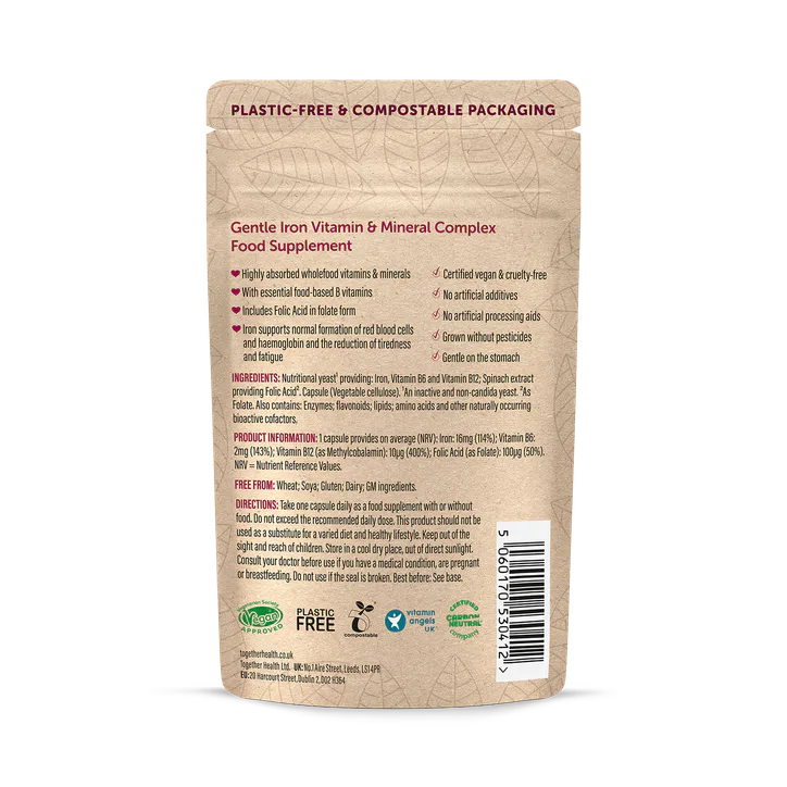 Together Health Gentle Iron 30 x Capsules detail 2