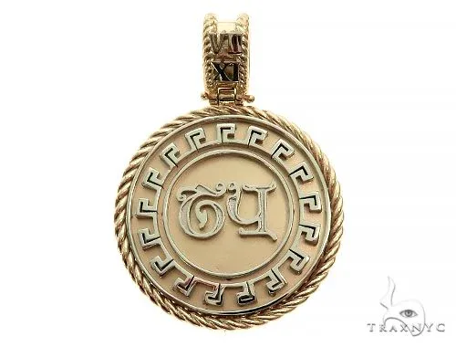 RINA - For Him CUSTOM Custom Made TY Name Pendant 66070 in Rose Gold – Pendant