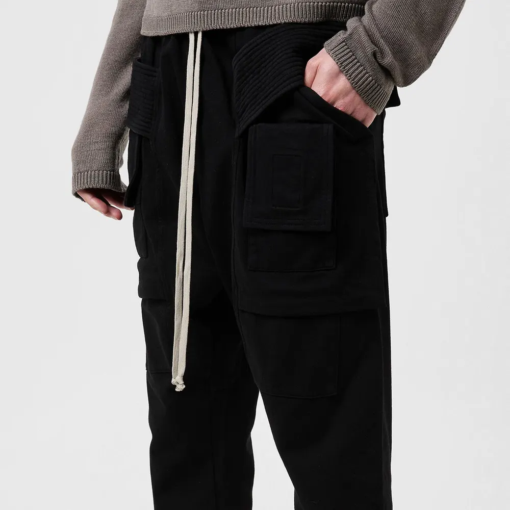 Rick Owens Drkshdw Creatch Cargo Pants detail 3