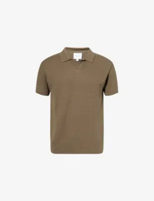 RAITH Rapha Textured Cotton Polo Shirt