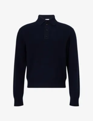 BOTTEGA VENETA Polo Knit Wool And Cashmere Jumper
