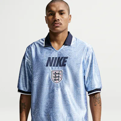 Nike England Energy Men's Nike Dri-FIT Short-Sleeve Football Top - Work Blue/White/Obsidian