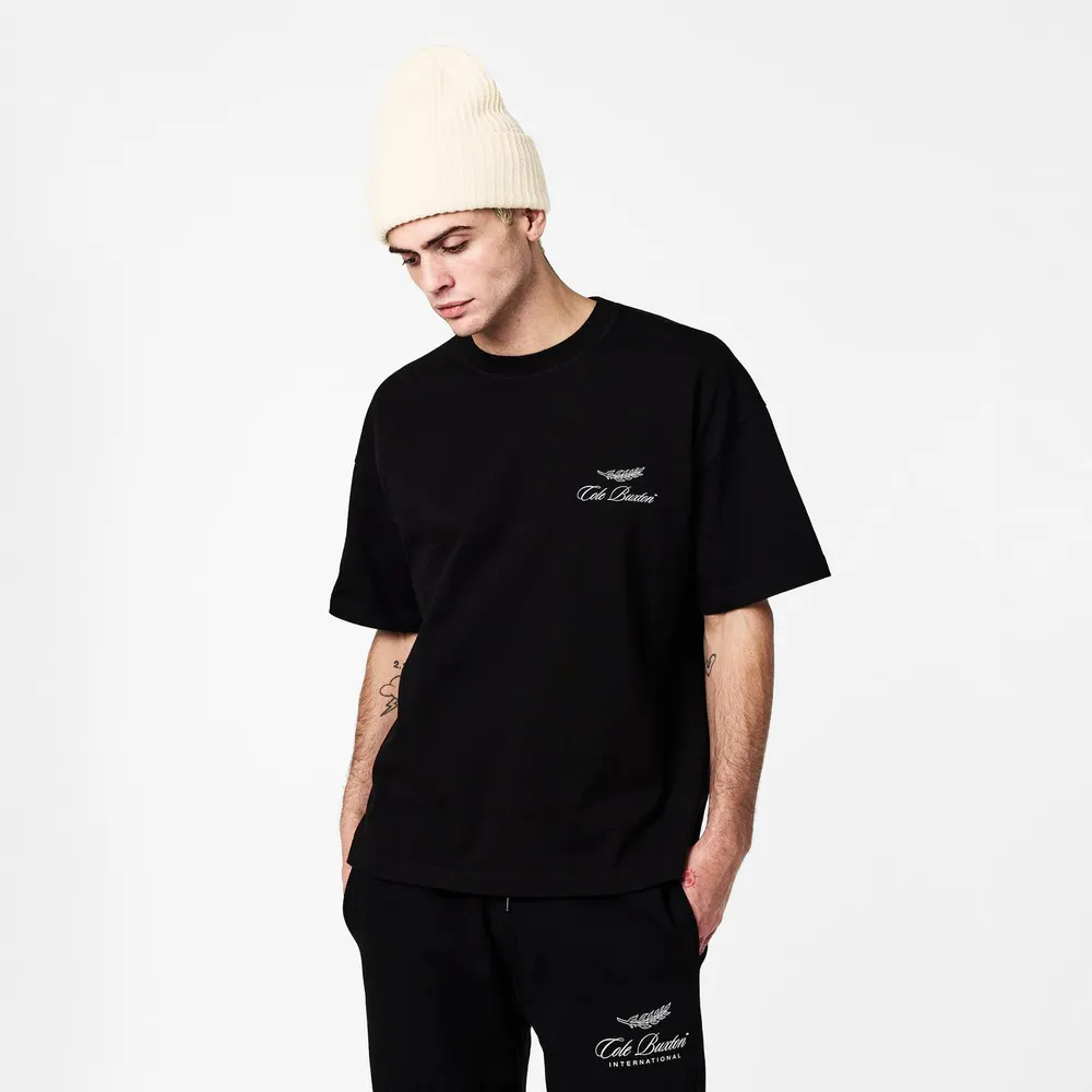 Cole Buxton Men's Inter Logo Oversized T-Shirt detail 3