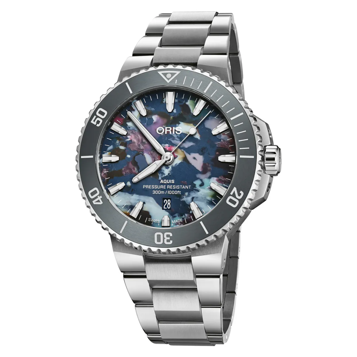 Oris Aquis Date Upcycle 43.5mm Mens Watch