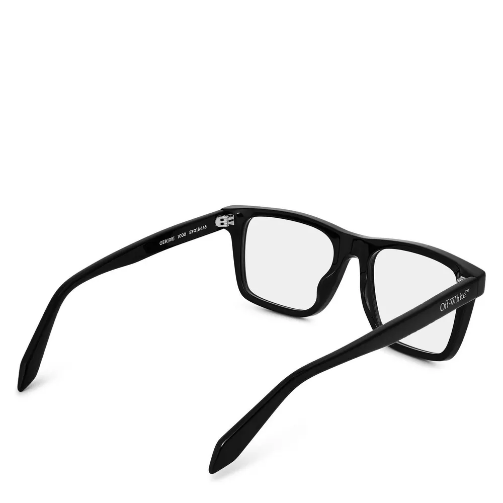 Off White Off Eyewear Style 8J 99 in Black, additional product view 2