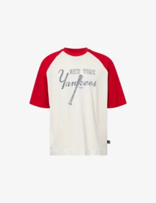 NEW ERA MLB New York Yankees Boxy-Fit Cotton T-Shirt