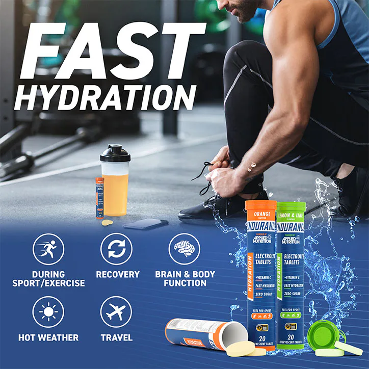 Applied Nutrition Electrolyte Hydration Orange 20 Tablets detail 2