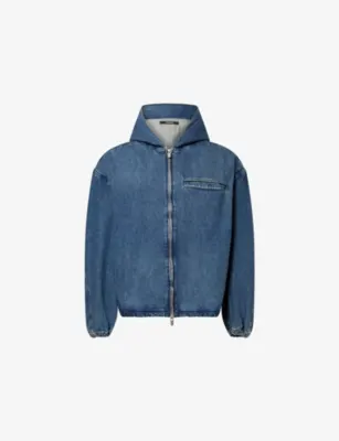 SEVENTH Orb Boxy-Fit Denim Jacket in Clouded Indigo – Mens | Coats & jackets | Denim jackets
