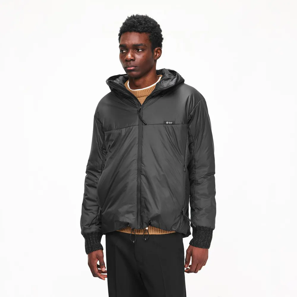 Prada Men's Hooded Medium Puffer Jacket detail 3
