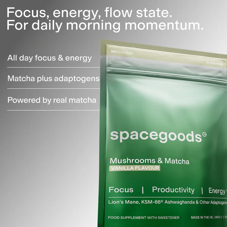 Spacegoods Matcha Dust Superfood Blend 240g, additional product view 2