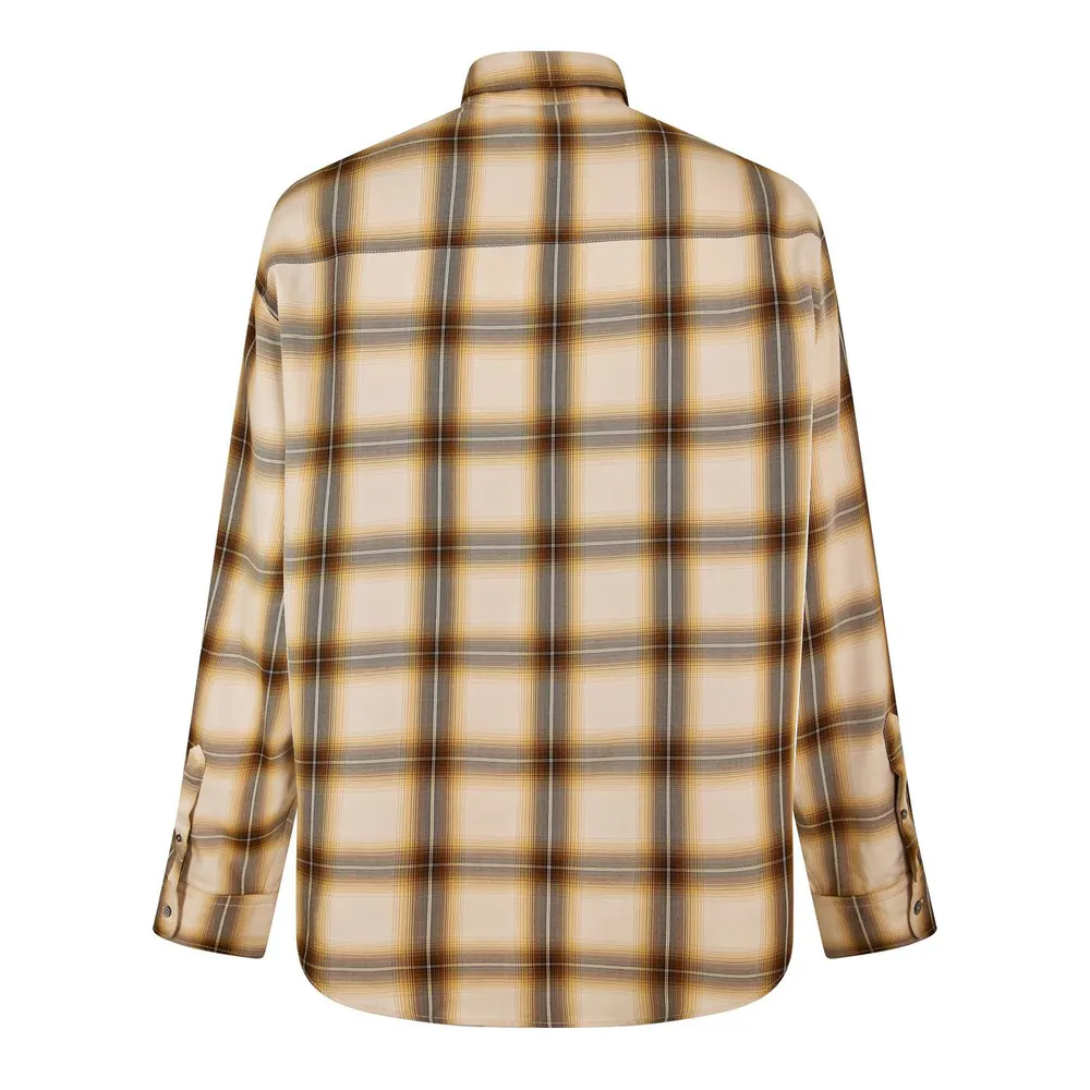Ami Paris Men's Long Sleeve Patterned Shirt detail 2