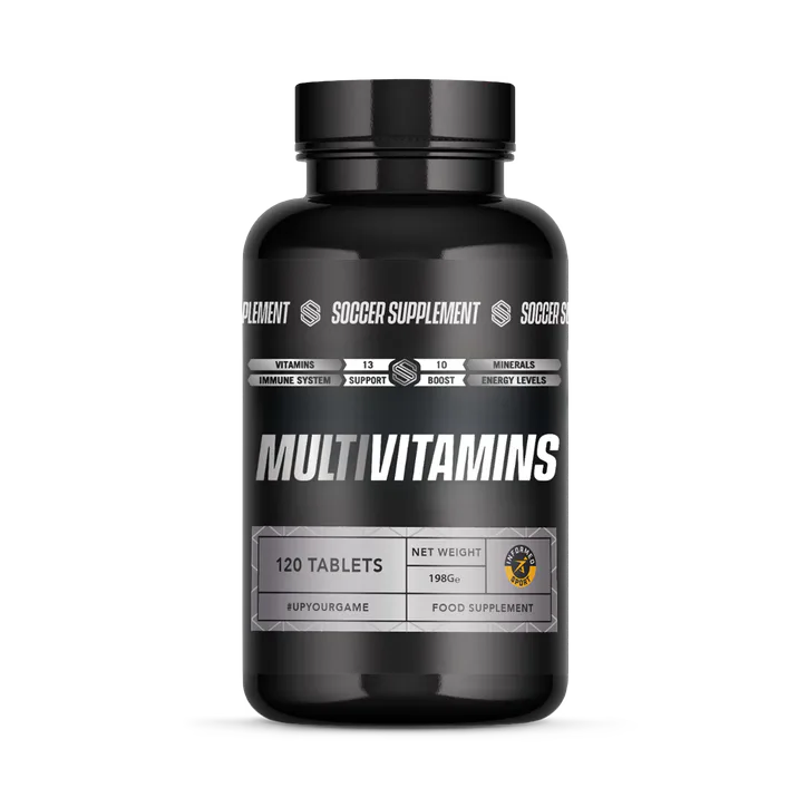 Soccer Supplement Daily Multivitamin 23 Vitamins & Minerals 120 Tablet - Tablets
