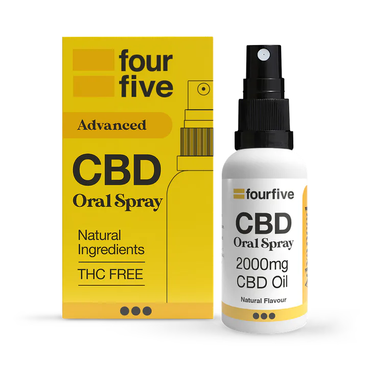 fourfive CBD Oil 2000mg Unflavoured 30ml