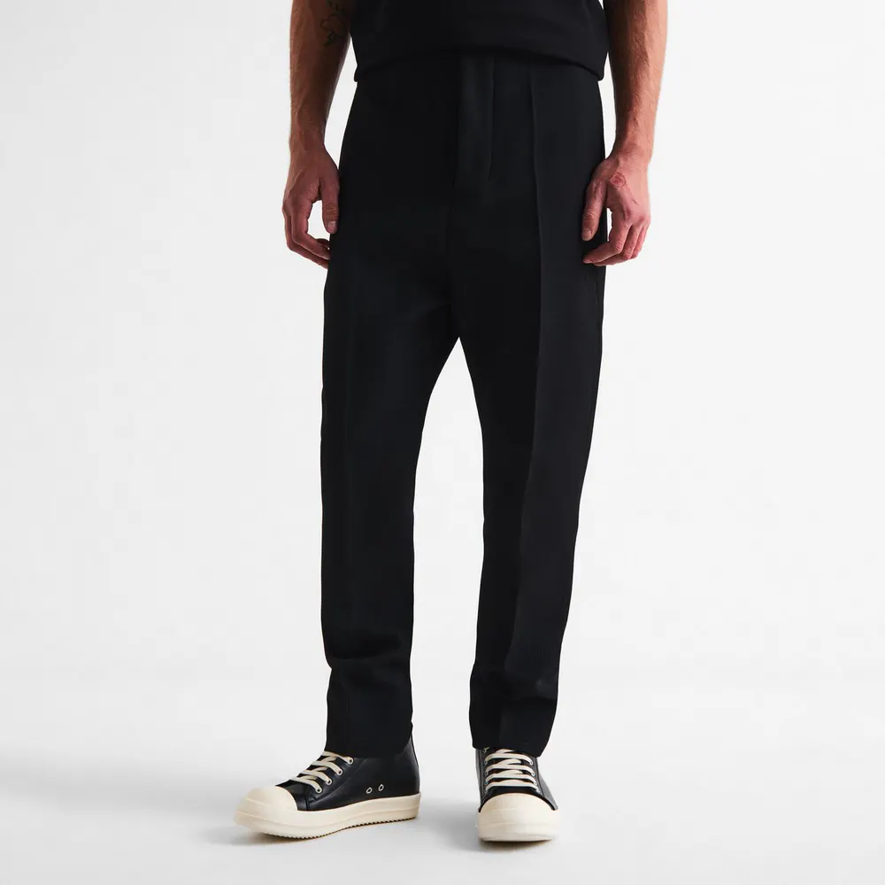 Rick Owens Astaires Trousers in Black, additional product view 3