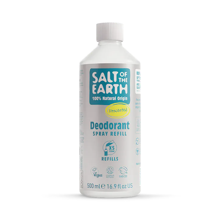 Salt of the Earth - Unscented Deodorant Spray Refill 500ml