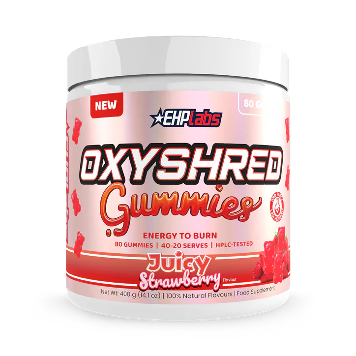 Oxyshred Gummies Strawberry 80 Gummies