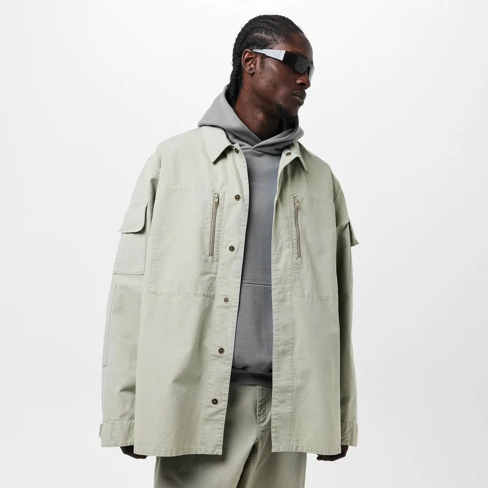 Balenciaga Military Long Sleeve Shirt detail 3