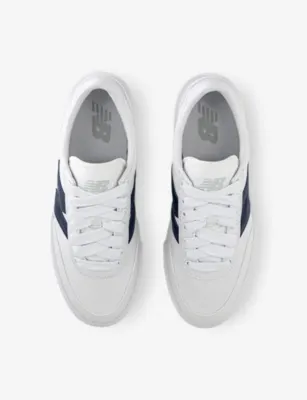 NEW BALANCE 750 Leather Trainers - EUR 42 / 8 UK MEN in WHITE NAVY, additional product view 2