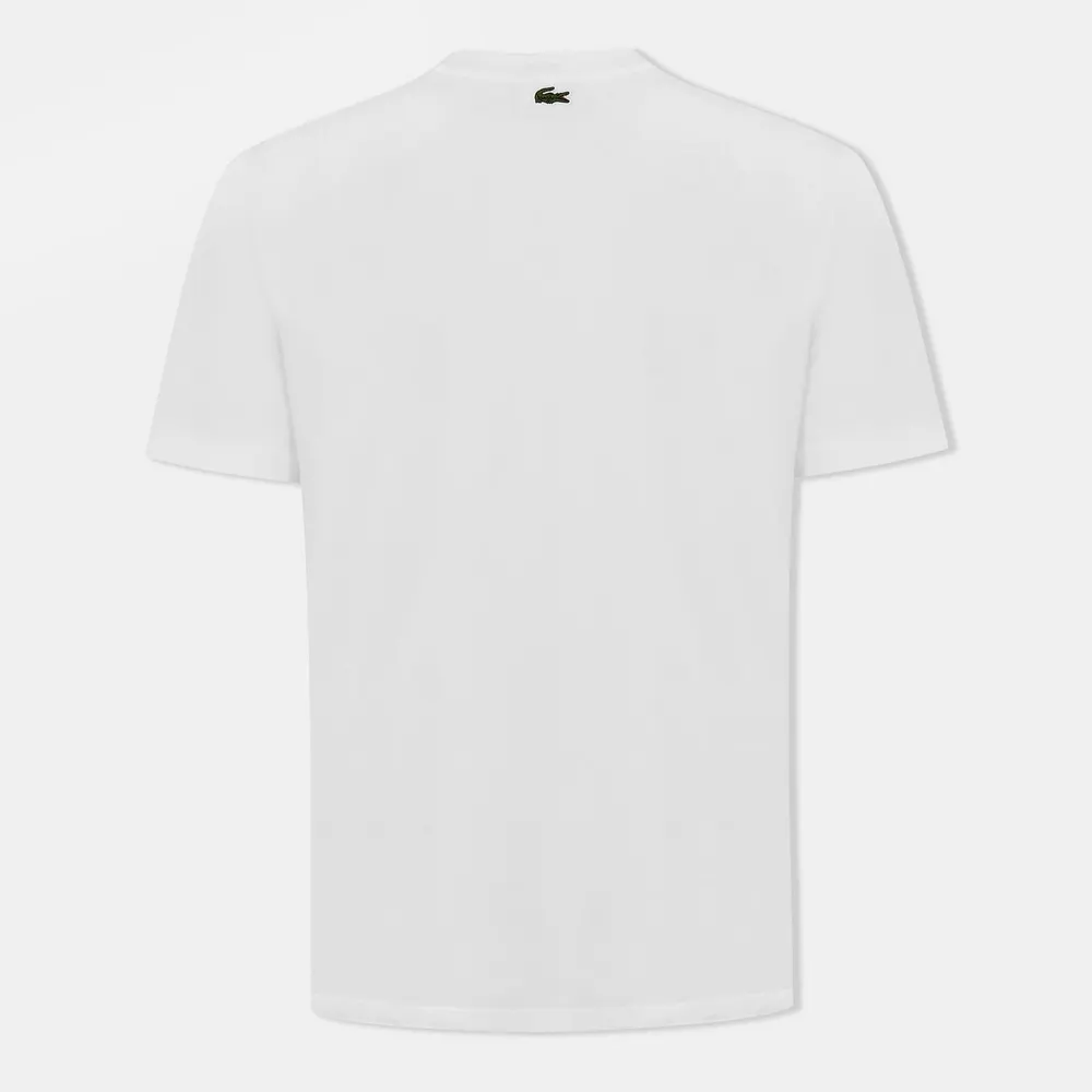Lacoste Men's Vintage Print Oversized T-Shirt detail 2