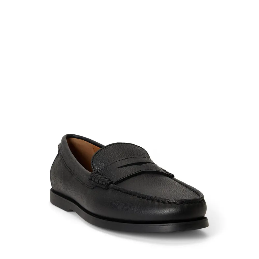 Polo Ralph Lauren Men's Merton Penny Leather Loafers detail 2
