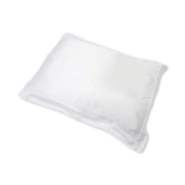 White Lotus Beauty 100% Mulberry Silk Pillowcase Cruelty Free - White