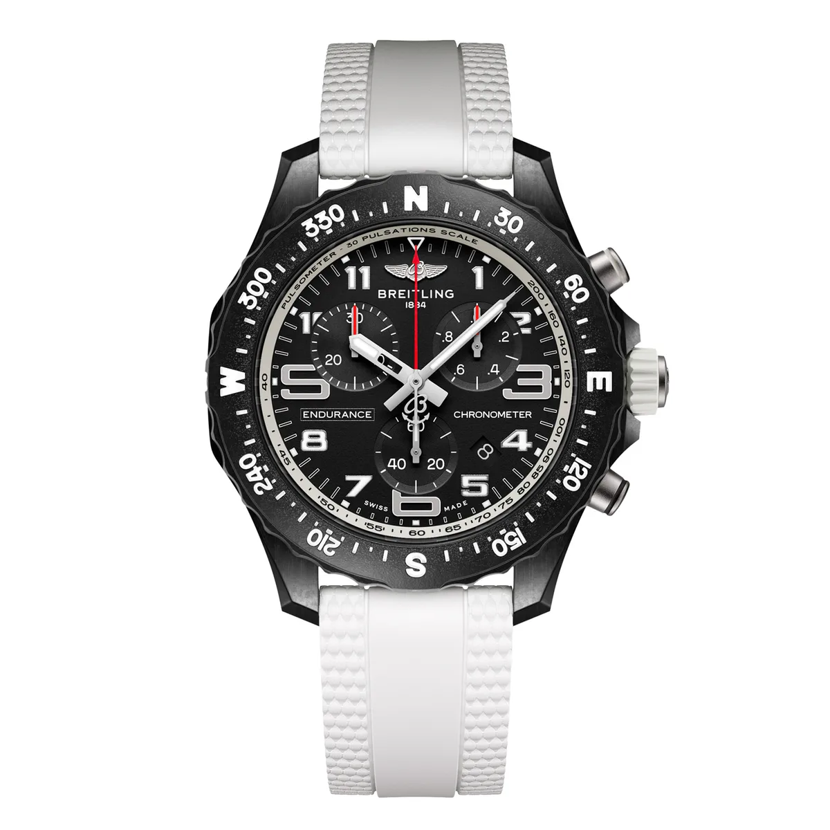 Breitling Endurance Pro 38mm Unisex Watch White Rubber