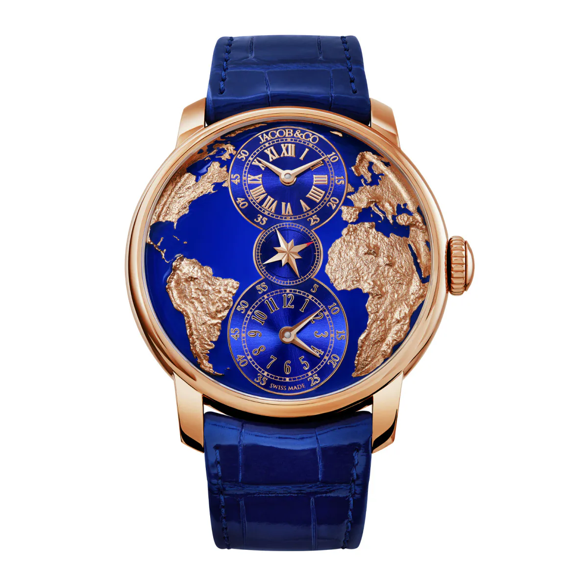 Jacob & Co The World Is Yours Dual Time Zone