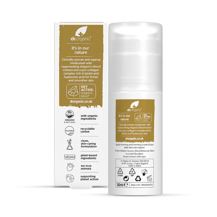 Dr Organic Pro Collagen Plus Dragons Blood 50ml detail 2