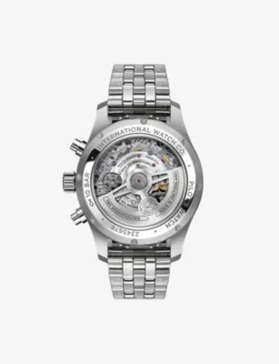 IWC Pilot's Chronograph 41 Stainless-Steel Automatic Watch 41mm detail 3