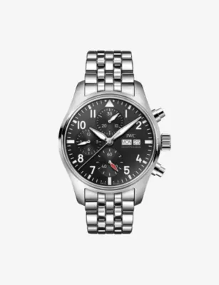 IWC Pilot's Chronograph 41 Stainless-Steel Automatic Watch 41mm