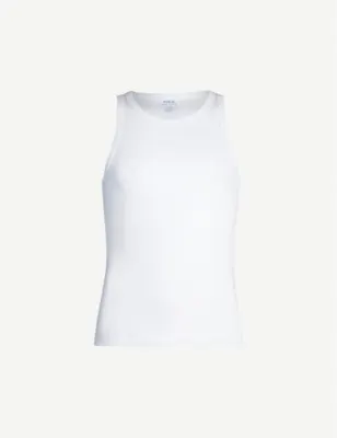 POLO RALPH LAUREN Pack of two cotton vests in WHITE, additional product view 2