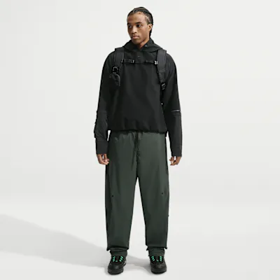 Nike Tech Helios Men's Dri-FIT Open-Hem Trousers - Camo Green/Black