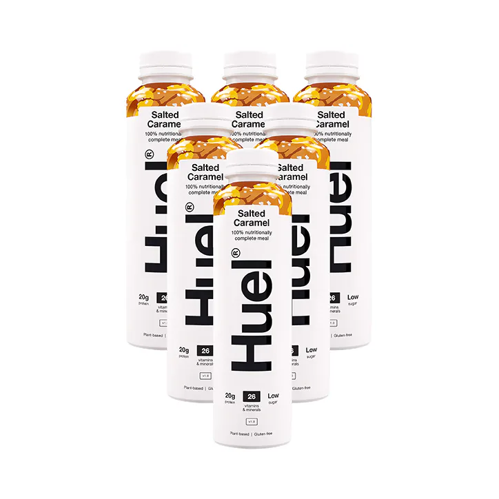 Huel 100% Nutritionally Complete Meal Salted Caramel 6 x 500ml