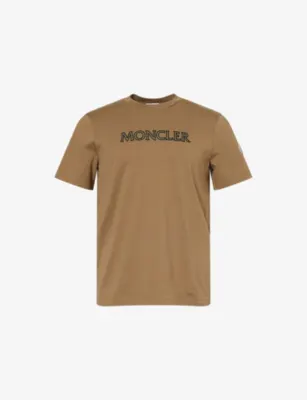 MONCLER Embossed-Logo Cotton T-shirt