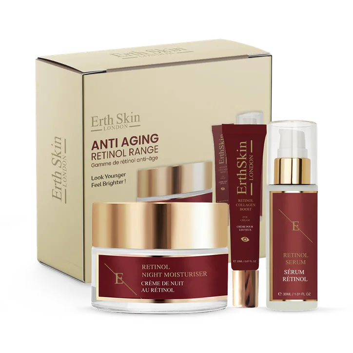 Erth Skin London Anti Aging Retinol Range – Beauty > Skincare > Face Care > Face Oil & Serum