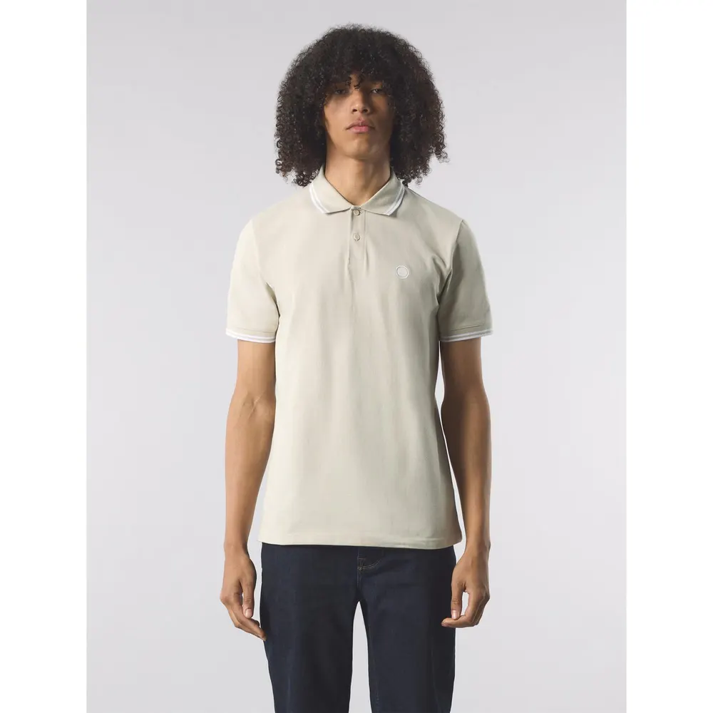 Pretty Green Men's Barton Short-Sleeve Polo Shirt detail 2
