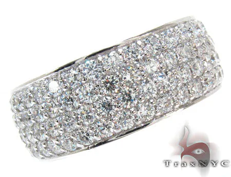 RINA - For Him FACTORY Gold Round Cut Prong Diamond Ring 22982 in Rose Gold / 7 – Ring