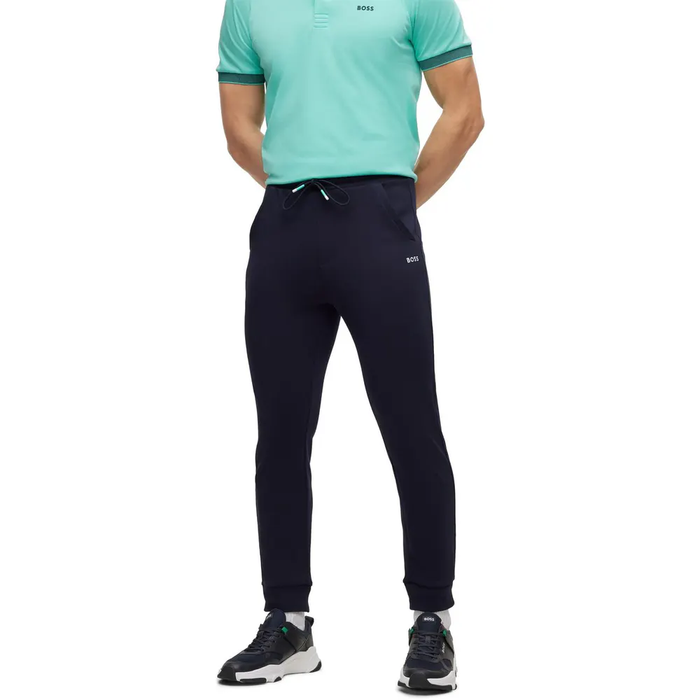 Boss Men's Hadiko Closed Hem Fleece Joggers detail 2