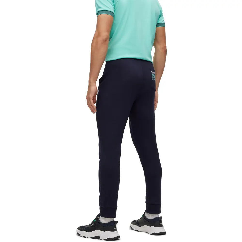 Boss Men's Hadiko Closed Hem Fleece Joggers detail 3