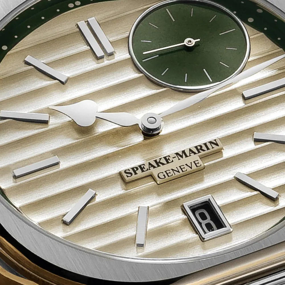 Speake Marin Ripples Dune Date Limited Edition 40.3mm Mens Watch in Cream, additional product view 3