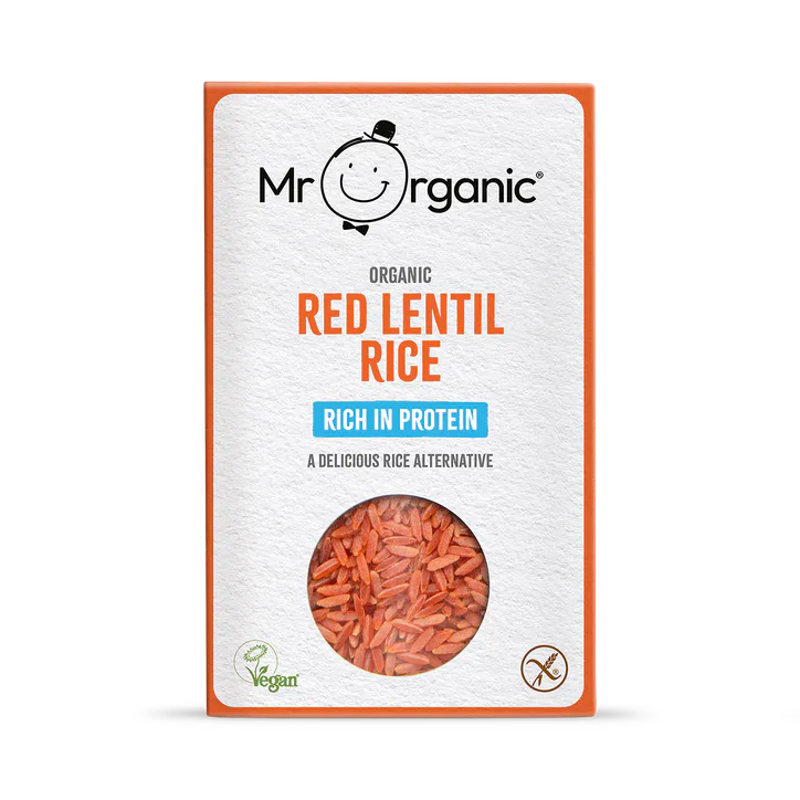 Mr Organic Red Lentil Protein Rice 250g