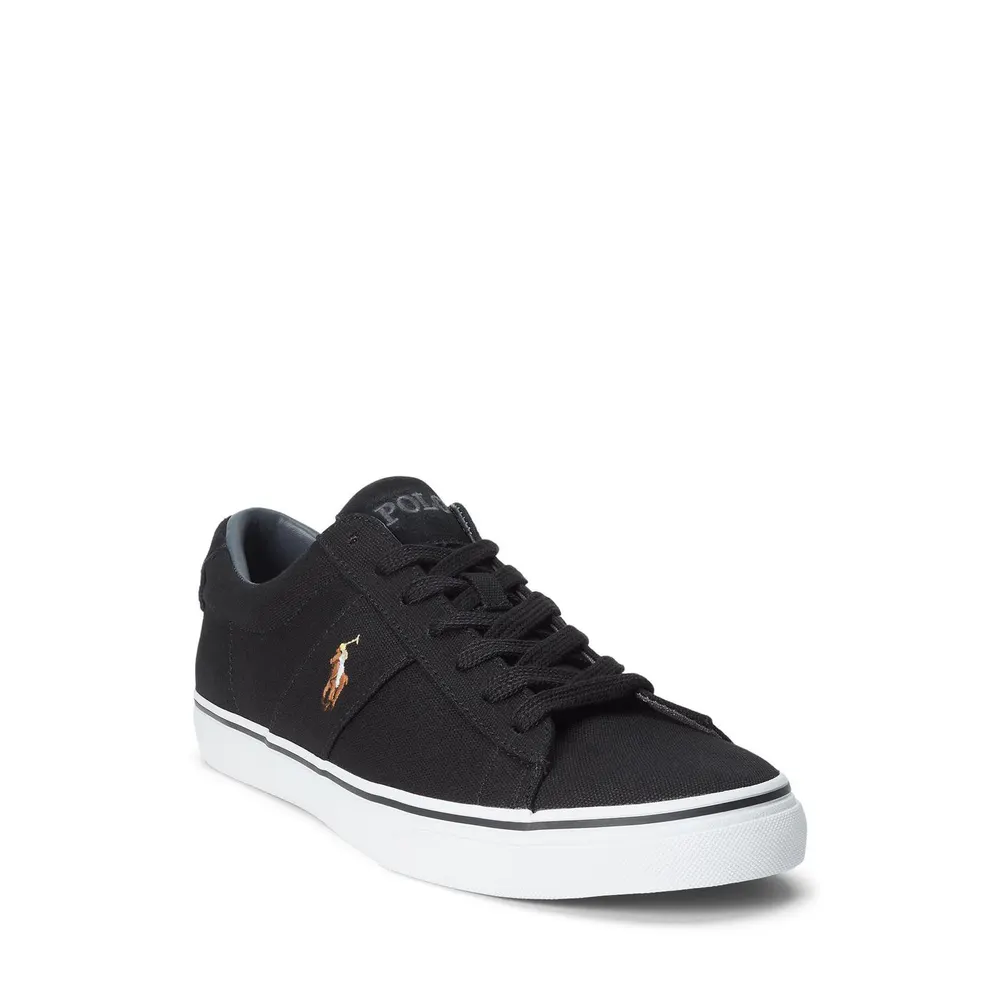 Polo Ralph Lauren Men's Sayer Canvas Low-Top Trainers detail 2
