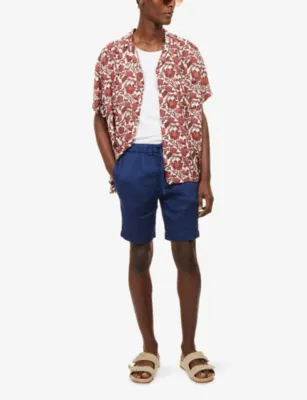 ARRELS BARCELONA Kabak Graphic-Print Woven Shirt detail 2