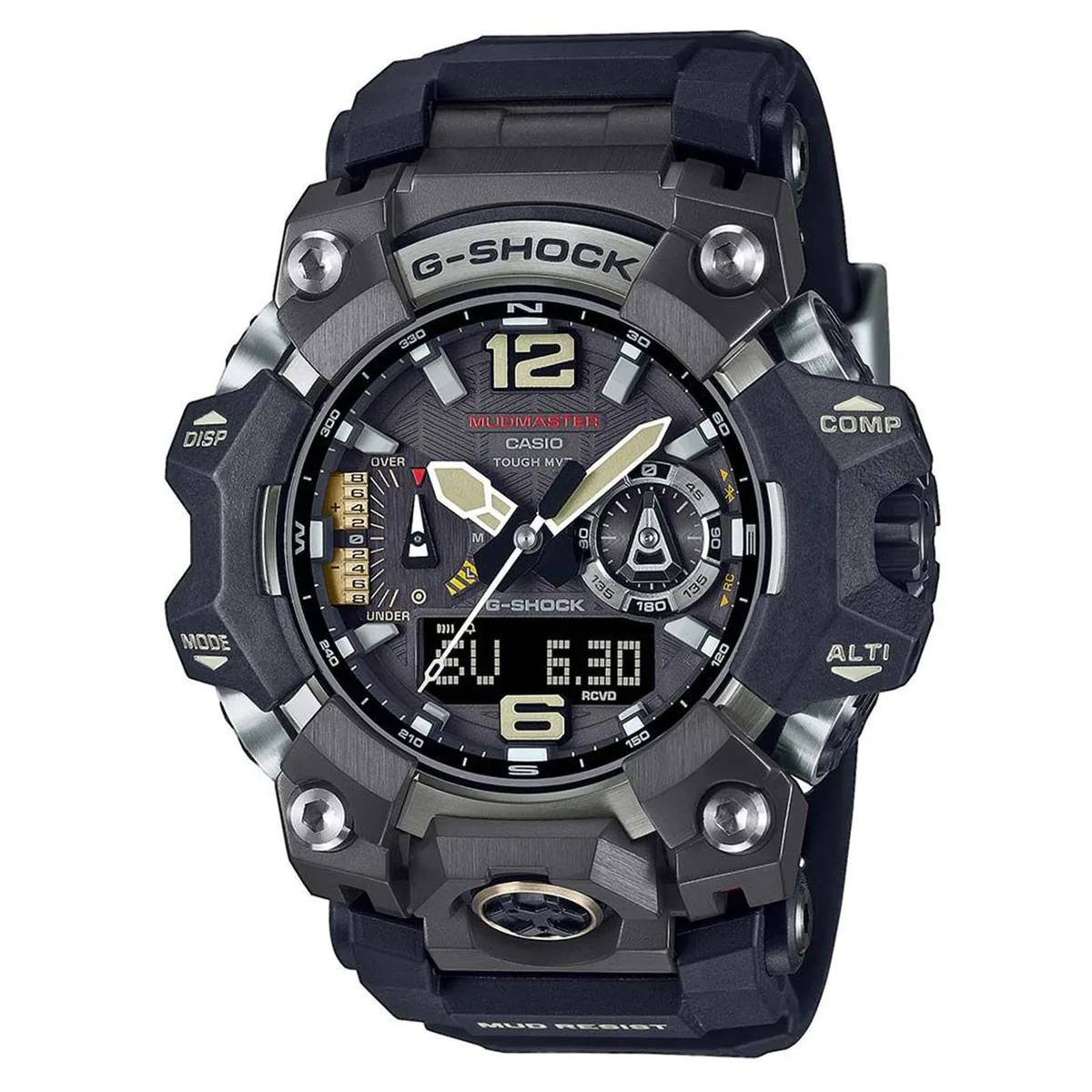 Casio G-SHOCK Mudmaster 58.5mm Mens Watch Black