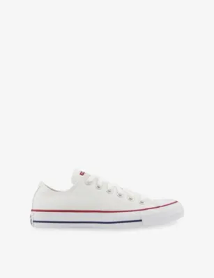 CONVERSE All Star Chuck Taylor Low Canvas Trainers - EUR 39 / 5 UK MEN in WHITE CANVAS – Mens | Trainers | Lace up trainers