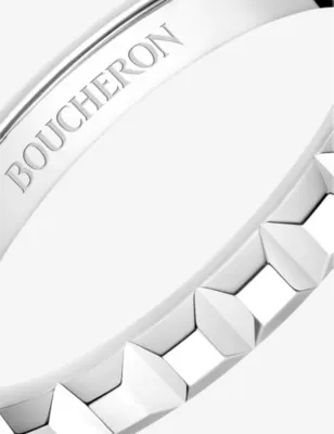 BOUCHERON Quatre Clou de Paris platinum ring - 59mm in SILVER, additional product view 2