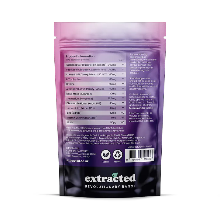 Extracted Ltd Sleepee Revolutionary Sleep Supplement detail 2