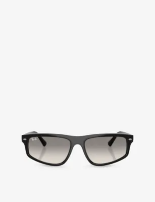 RAY-BAN RB2225 Irregular-Frame Propionate Sunglasses