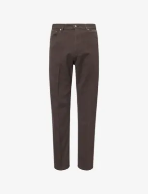 DUNHILL Five-Pocket Straight-Leg Denim Jeans in TAUPE – Mens | Jeans | Straight Leg